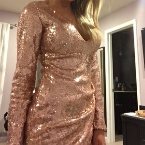 Glitter NYE Dress